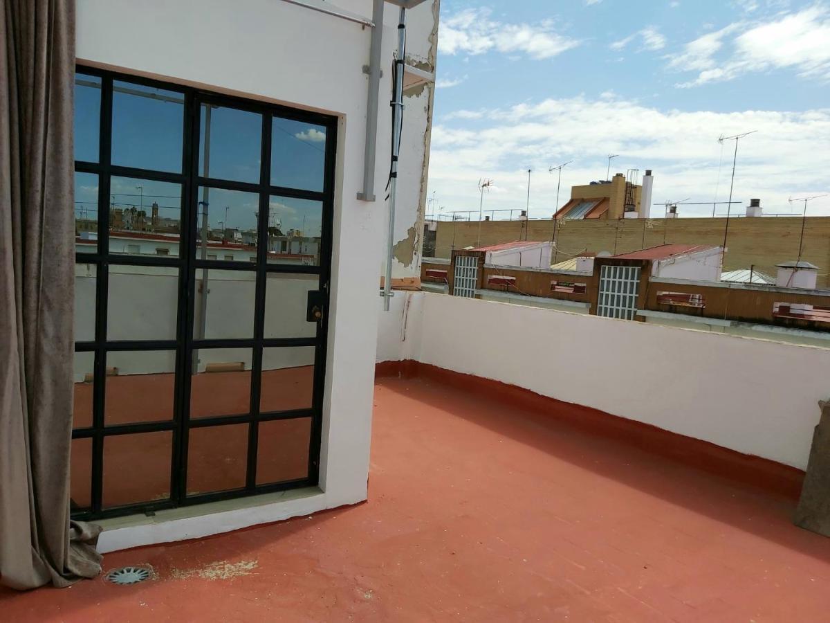 세비야 La Casa De Leon Xiii.Terraza Privada. Parejas 아파트 외부 사진